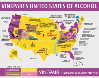 Illustration for article titled The United States, Divided By The Booze They Drink